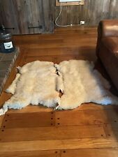 Real sheepskin rugs for sale  Underhill