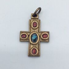 Pendentif croix émaux d'occasion  Montbrison