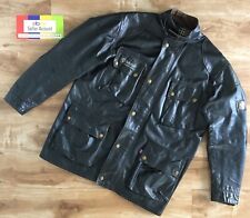 Belstaff PANTHER Leather Jacket, Lederjacke, used, vintage black, Size XXL (2XL) na sprzedaż  Wysyłka do Poland
