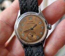 ANCIENNE MONTRE MILITAIRE TUDO MÉCANIQUE MHS 237 VINTAGE RARE FRENCH WATCH comprar usado  Enviando para Brazil