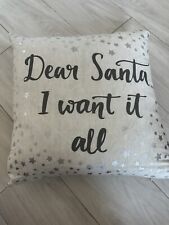Christmas cushion decorative for sale  SHIFNAL