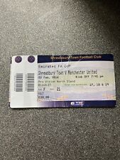 Cup ticket stub for sale  WIGAN