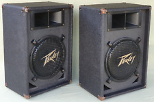 Pair Vintage Peavey Corby 112HE PA Disco Speakers 12" Bass Driver Dual Tweeter for sale  Shipping to South Africa