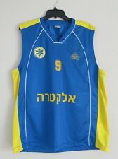 Peak Mens Size L Maccabi Tel Aviv Israel אלקטרה Basketball Jersey #9 CASSPI for sale  Dallas