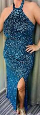 Teal stunning sequin for sale  ROMFORD