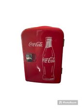 coca cola koolatron mini fridge, 10"tall,8"wide,9.24 depth-DC 12V,AC120V cords  for sale  Shipping to South Africa