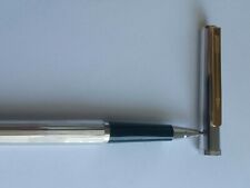 Stylo Neuf Parker 85 Florence Roller  Goldplated Trim Silverplated Roller Pen usato  Spedire a Italy