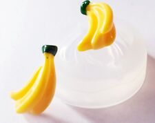 Molde de silicone para contas de resina epóxi - fazendo contas - miçangas - "bananas" 2 peças.  comprar usado  Enviando para Brazil