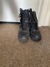 Black police boots for sale  THETFORD