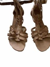 Ladies beige sandals for sale  GREENOCK