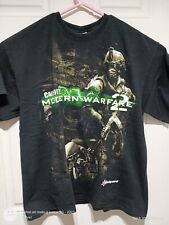 Camiseta de videogame Call Of Duty Modern Warfare 2 adulto GG preta Infinity Ward comprar usado  Enviando para Brazil