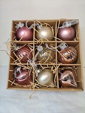 Box glass baubles for sale  ROTHERHAM