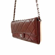 Chanel burgundy red for sale  New York