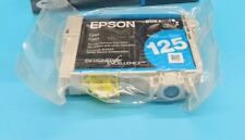 1 × Cartucho de Tinta Único Epson 125 - Ciano EXPIRADO, usado comprar usado  Enviando para Brazil