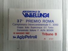 1987 vallelunga roma for sale  GILLINGHAM