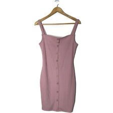 Vestido Body-con feminino Iris rosa com nervuras tamanho grande, usado comprar usado  Enviando para Brazil