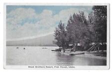 Stock Brothers Resort - Fish Haven, Idaho - Postal TEMPRANA segunda mano  Embacar hacia Mexico
