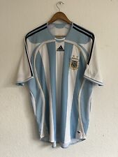 Adidas Argentina Team 2006/07 Vintage Koszulka piłkarska Messi Era na sprzedaż  Wysyłka do Poland