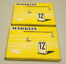 Märklin nummernschilder garni gebraucht kaufen  Hürth