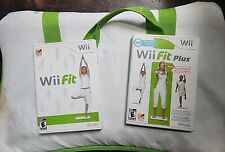 Nintendo Wii Balance Board Bundle with Wii Fit & Wii Fit Plus/Carry Case &More!, used for sale  Shipping to South Africa