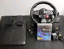 Used, Logitech Driving Force GT Steering wheel & Pedals PS3 With Grand Turismo 6 Game for sale  Shipping to South Africa