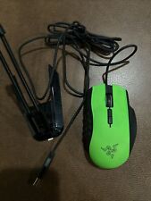 Razer Naga Limited Green Edition PC Gaming Mouse RZ01-0104 With Mouse Bungee for sale  Shipping to South Africa