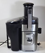 Cuisinart CJE-1000 Juice Extractor 5 Speed Juicer Black Stainless Steel Tested for sale  Shipping to South Africa