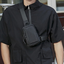 Usado, Bolsa de ombro masculina bolsa peitoral Oxford tiracolo bolsa telefone carteira comprar usado  Enviando para Brazil