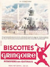 Buvard biscottes gringoire d'occasion  Créteil