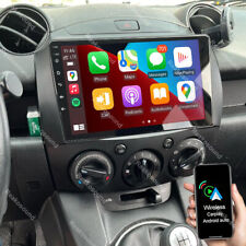 Para 2007-2014 Mazda 2 9" Android 13.0 Carplay carro rádio estéreo GPS navegação WIFI BT, usado comprar usado  Enviando para Brazil