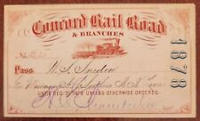 1878 concord railroad for sale  Riverside