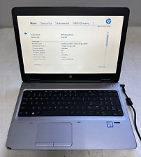 HP ProBook 650 G3 15.6(i7-7600U @2.80, 8GB RAM, Boot to Bio)NO HD/CADDY/ADAPTER for sale  Shipping to South Africa