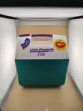 Usado, Igloo Little Playmate Elite Cooler roxo azul-petróleo retrô feito nos EUA lancheira comprar usado  Enviando para Brazil