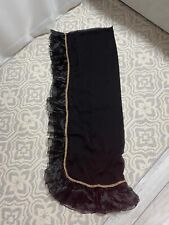 Black flurr dupatta for sale  BRADFORD