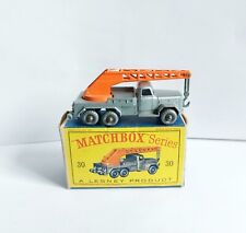Camión grúa Matchbox 30 Deutz Magirus ruedas plateadas y caja D segunda mano  Embacar hacia Argentina