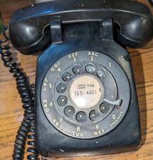 Vintage Bell System Western Electric Rotary Phone Black 500DM Tested Works for sale  Shipping to South Africa