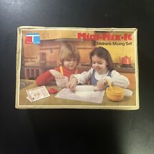 Vintage 1979 Tupperware Toys Mini Mix It Conjunto de Mistura Infantil com Caixa comprar usado  Enviando para Brazil