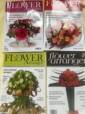 Flower arranging magazines for sale  CLYDEBANK