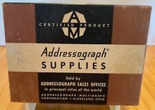 Addressograph supplies empty for sale  Gloucester