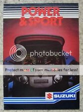 Suzuki power sport for sale  LEICESTER