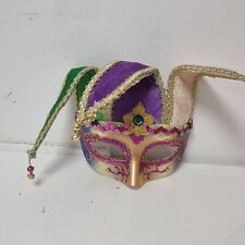 Masque vénitien multicolore d'occasion  Bois-le-Roi