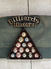 Billiards wood sign for sale  Orlando