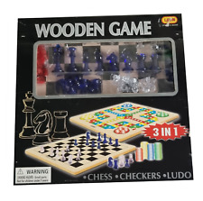 3in1 schach checkers gebraucht kaufen  Spenge