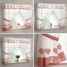 Gingham kitchen curtain for sale  Shipping to Ireland