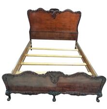 vintage wood bed frame for sale  Oakwood