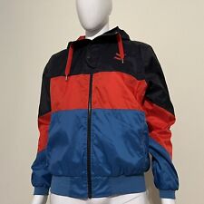 Rara Chaqueta de Viento Puma Heritage Nailon Rompevientos Azul Rojo Brillo Para Hombre Mediana, usado segunda mano  Embacar hacia Mexico