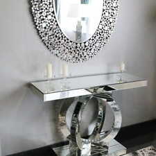 Konsola toaletka szklana stolik lustrzany F-0554 110x36x80 na sprzedaż  PL