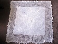 hand knitted baby shawl for sale  ADDLESTONE
