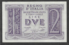banconote 2 lire 1939 usato  Vottignasco