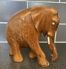 Vintage wooden elephant for sale  CARDIFF